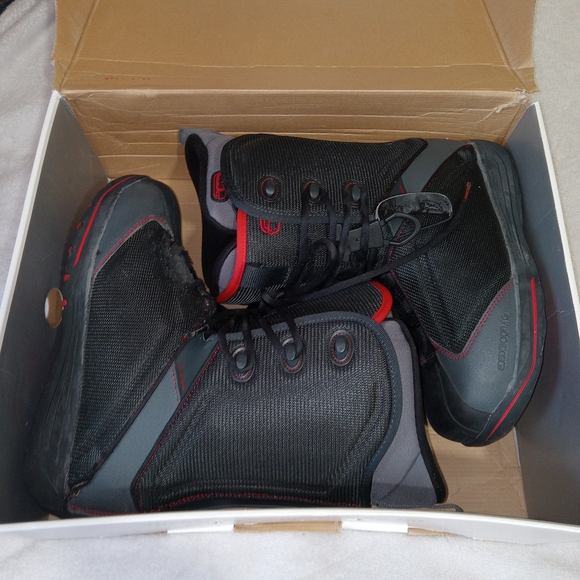 Ride Other - Ride Orion Snowboard Boots Mens Size 10 Black Red Lace Up All Mountain READ